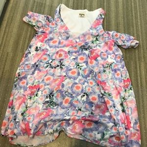 SMYM Cold Shoulder Tunic